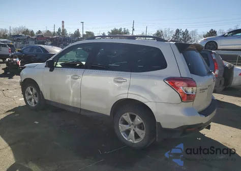 2015 Subaru Forester 2.5I z USA, uszkodzony, nr VIN JF2SJABC6FH524073